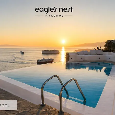 Eagles Nest Mykonos & - Shared Pool & Jacuzzis Appartement